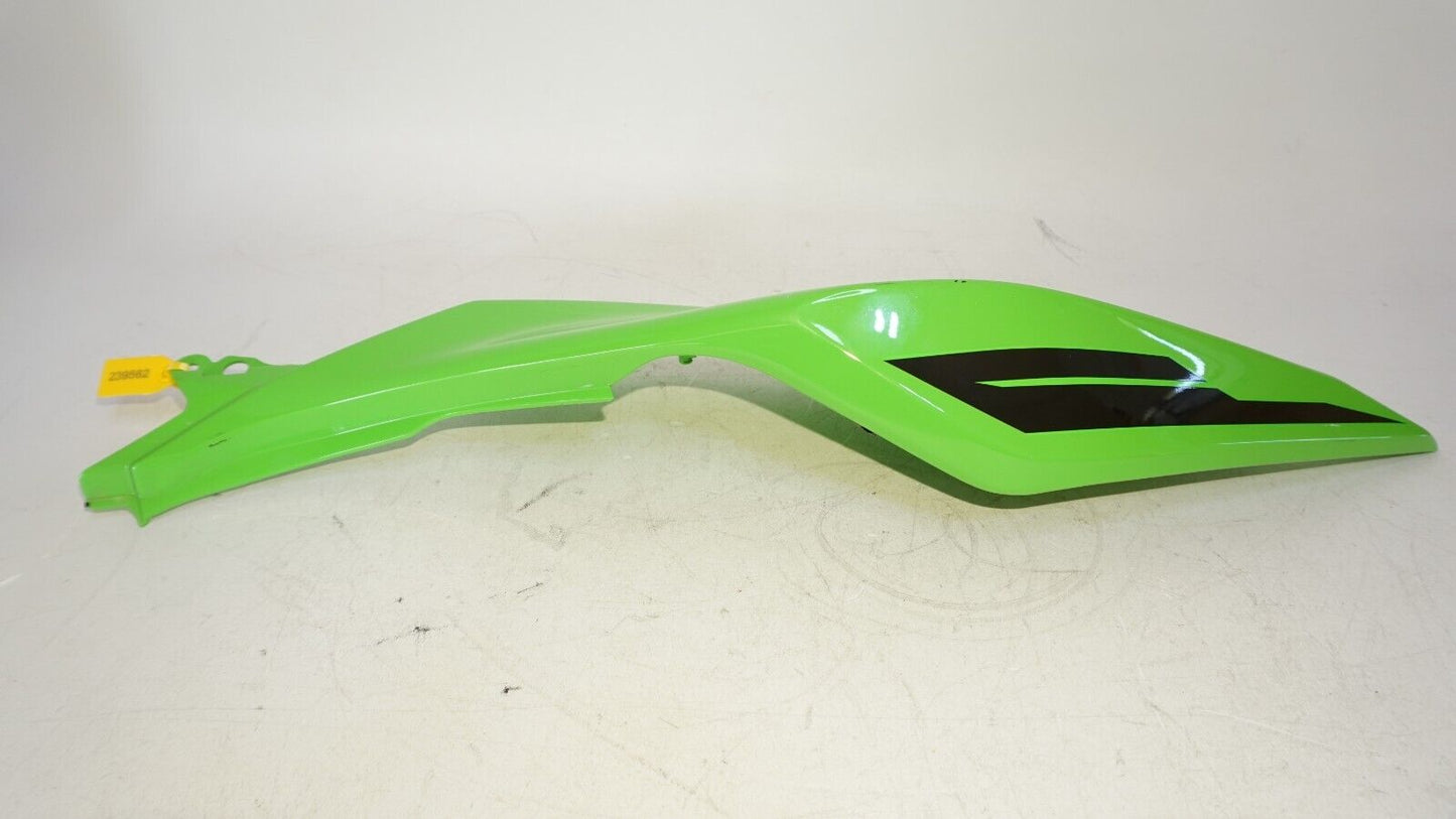 2023 Kawasaki Ninja EX 400 Left Rear Tail Fairing Cover Plastic GREEN 239562 OEM