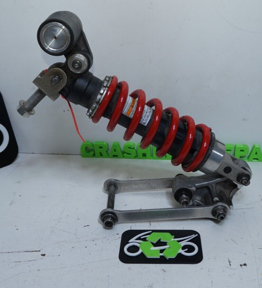 2013-2018 KAWASAKI NINJA ZX6R REAR SHOCK SUSPENSION LOW MILES 148183 + Link OEM