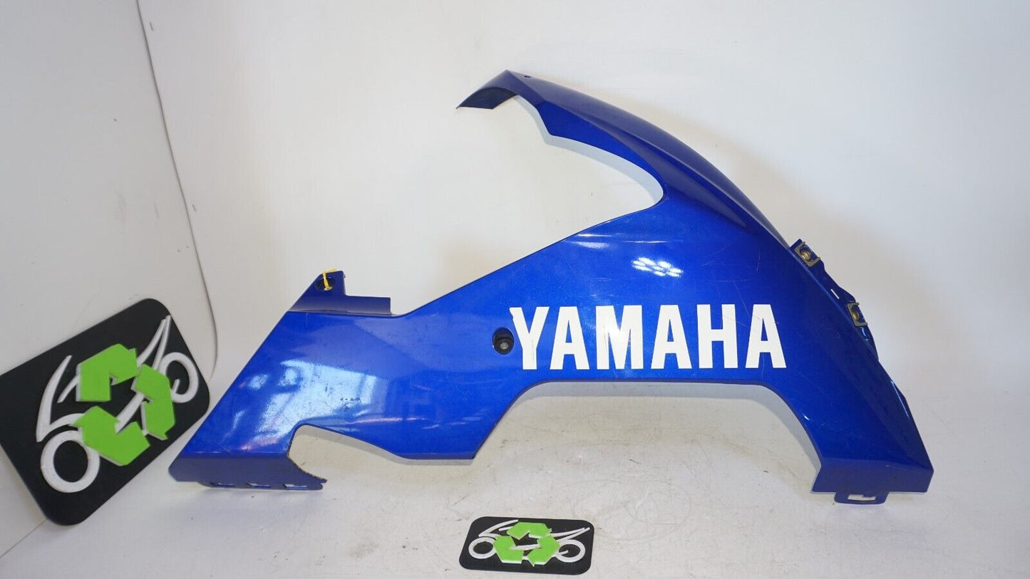 2004 2005 2006 04 05 06 YAMAHA YZF R1 BLUE RIGHT LOWER FAIRING BELLY COWL OEM