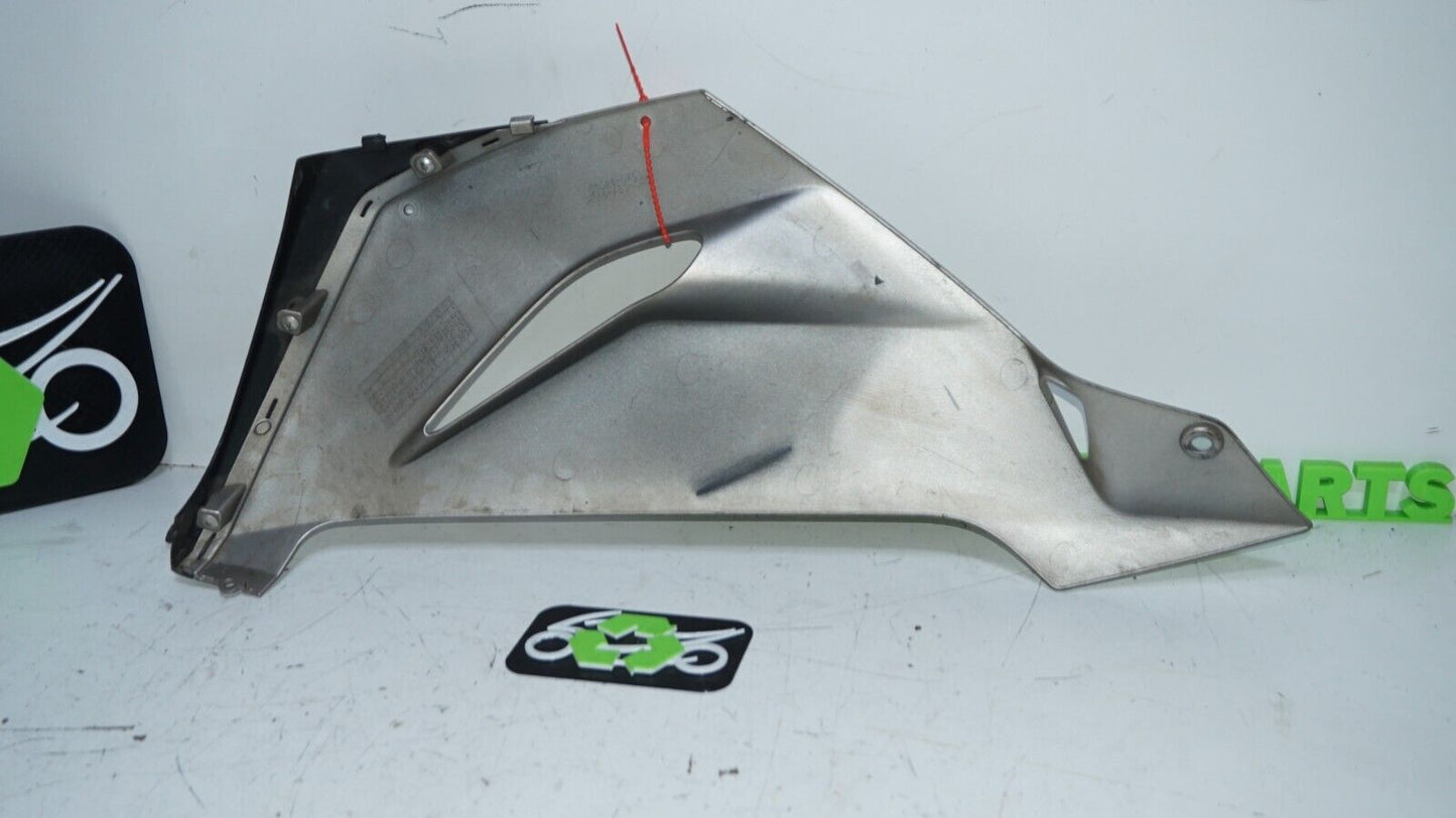 2013 -16 Kawasaki ZX6 / ZX636 ZX6R Lower Right Fairing Cowl SILVER 148965 OEM