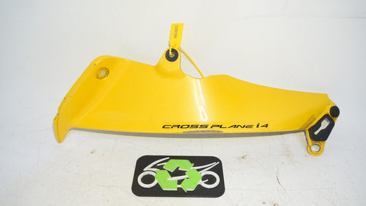 2009-2014 YAMAHA R1 YZF YELLOW LEFT Panel Inner Front Fairing 239131 OEM