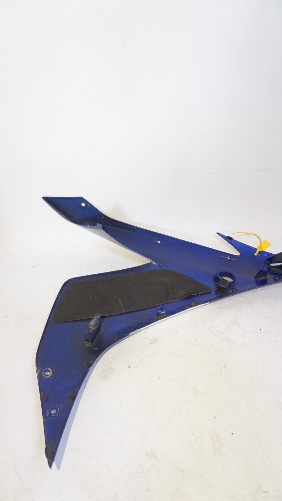 2004 2005 YAMAHA YZF R1 LEFT MID FAIRING SIDE COWL PLASTIC BLUE COWLING GOOD