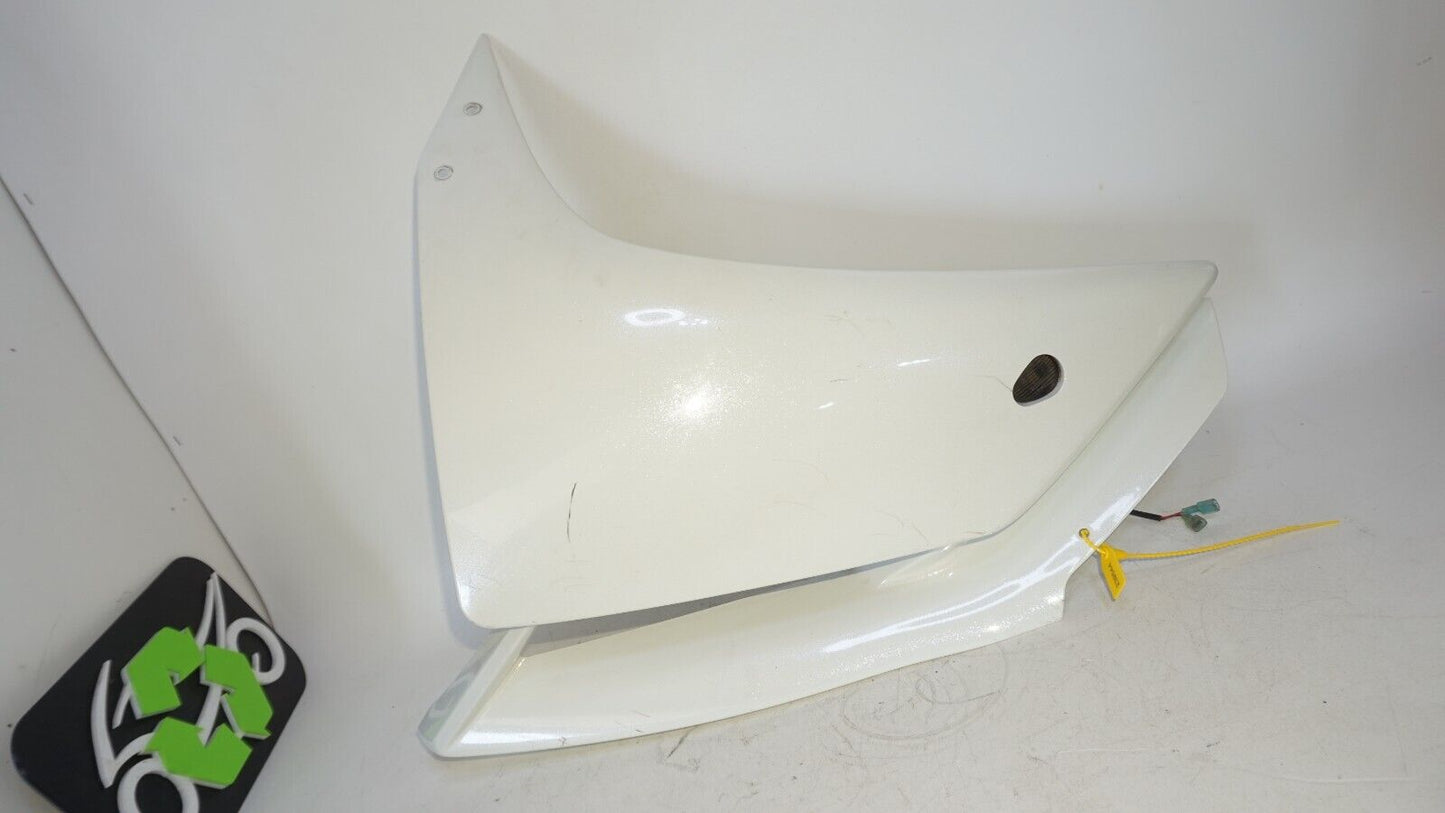 2007 - 2008 Yamaha R1 YZFR1 Left Mid Fairing 4C8-2835U-00 White 239544 OEM