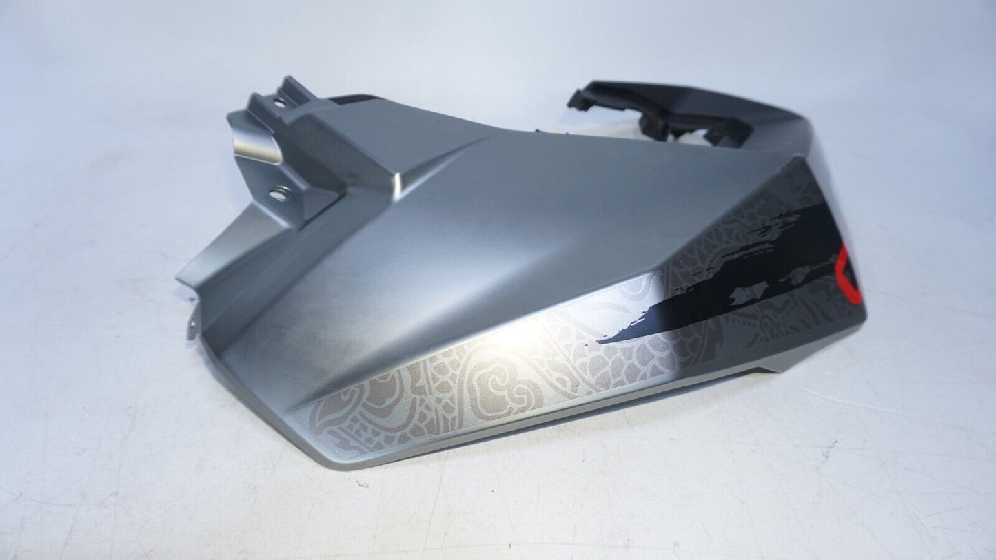 2023 2022 CF MOTO PAPIO LEFT TANK PLASTIC TRIM COVER GRAY - 12 miles 239396 OEM