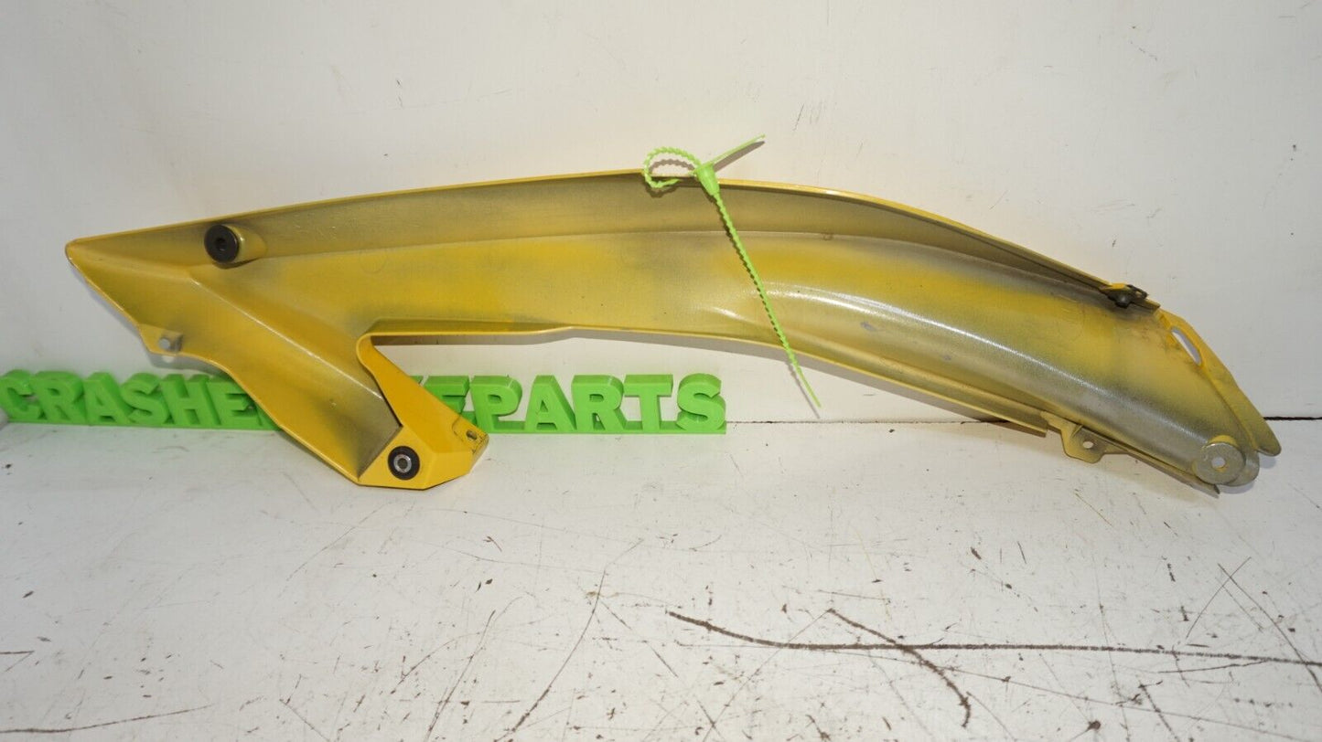 2008 - 2016 Yamaha R6 R6R LEFT Upper Mid Fairing Cover YELLOW 147744 OEM