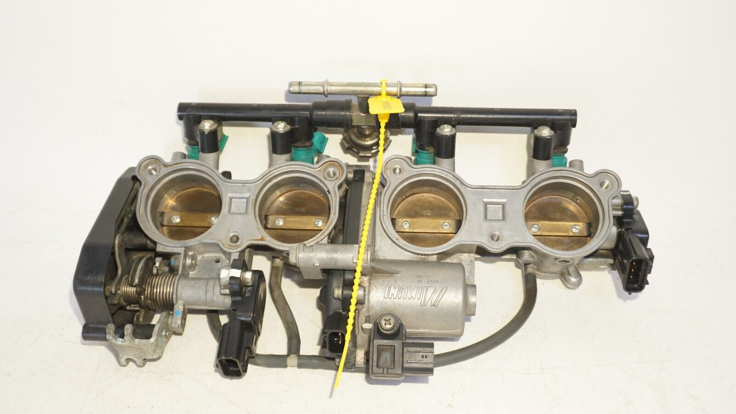 2009 - 2011 YAMAHA YZF R1 throttle Bodies Injectors Fuel Rail 239394 OEM