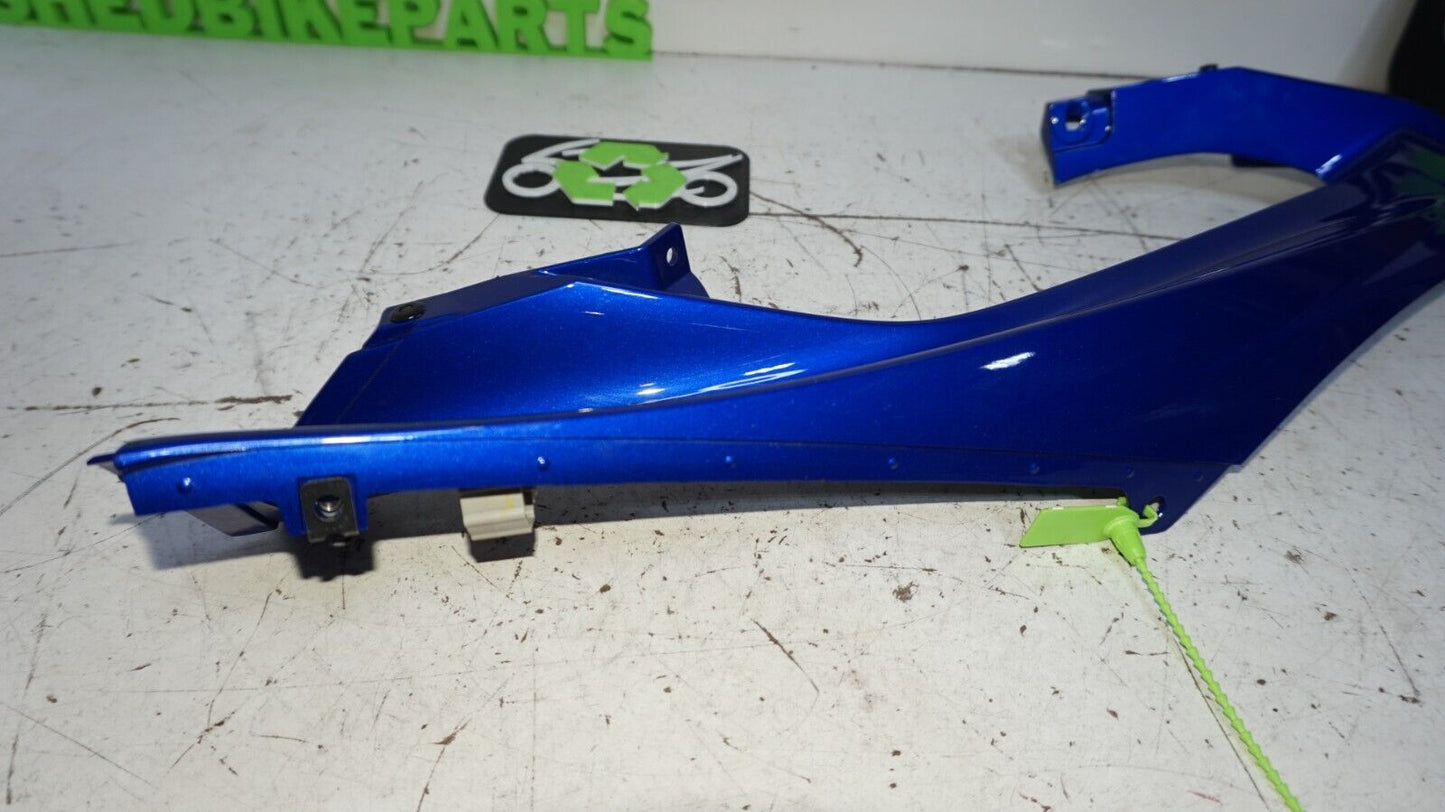 2008 - 2016 Yamaha R6 R6R Right Upper Mid Fairing Cover BLUE 147740 OEM