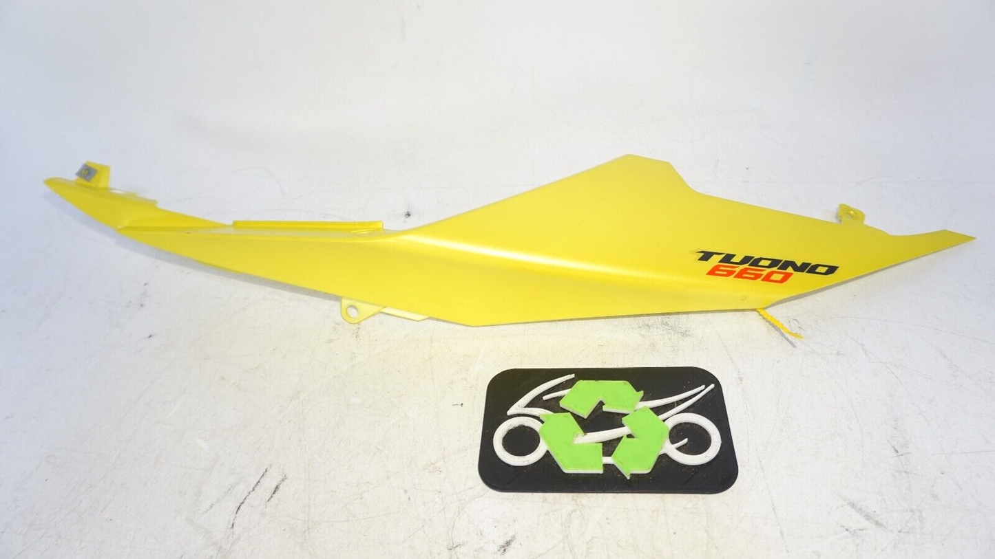 APRILIA RS660 2022 21-23 RIGHT Side Rear Tail Fairing Cover Plastic YELLOW OEM