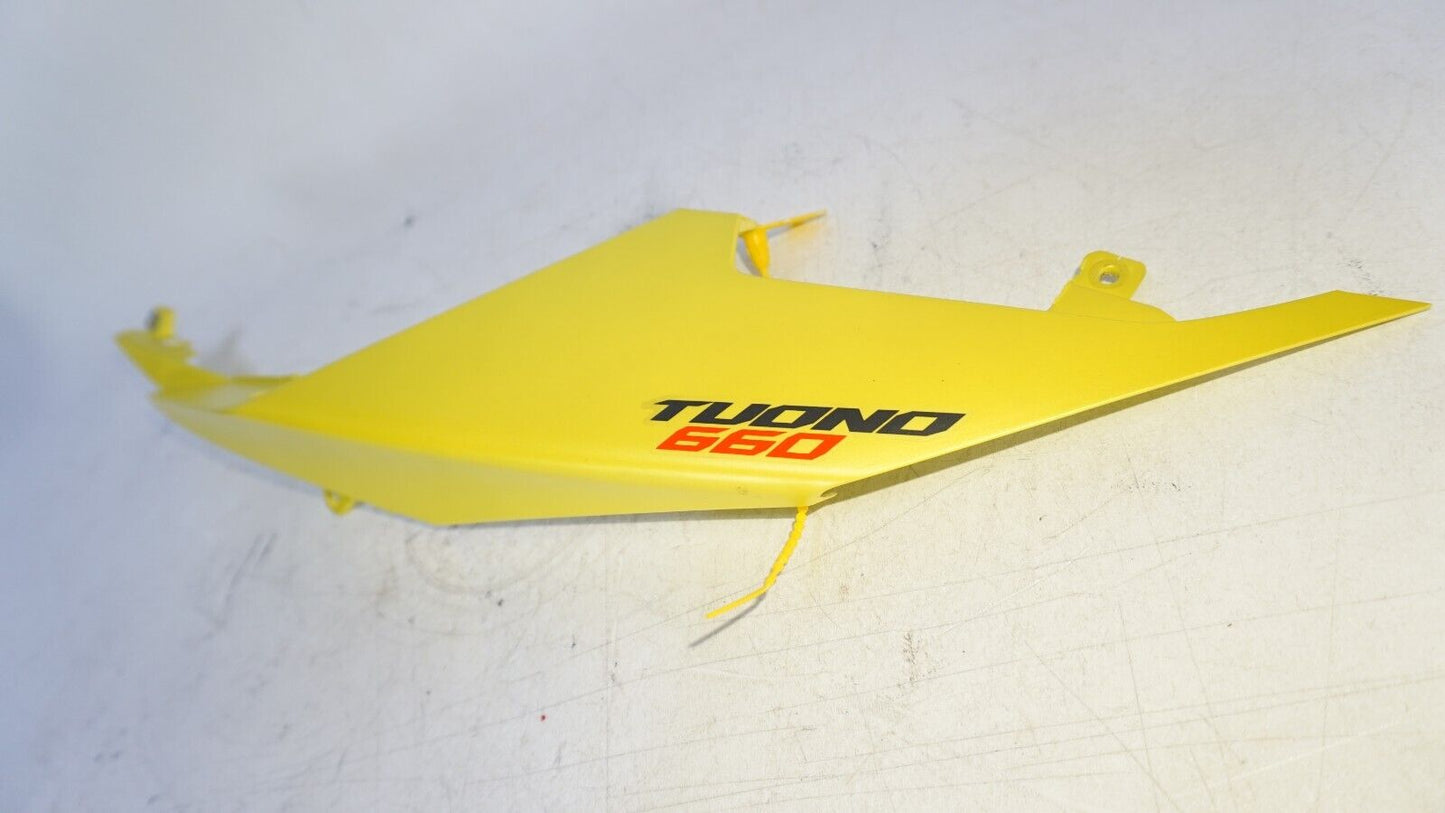 APRILIA RS660 2022 21-23 Left Side Rear Tail Fairing Cover Plastic YELLOW OEM