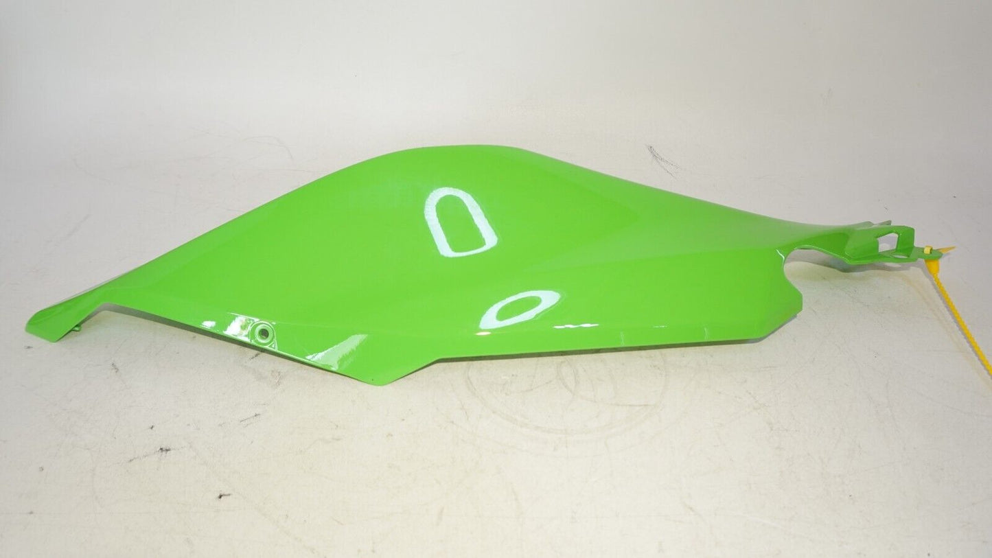 2023 Kawasaki Ninja EX 400 Left Rear Tail Fairing Cover Plastic GREEN 239562 OEM