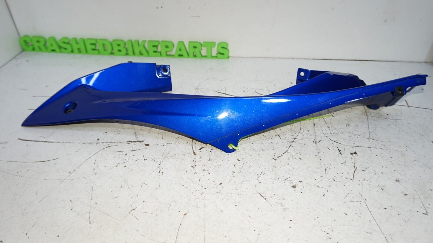 2008 - 2016 Yamaha R6 R6R LEFT Upper Mid Fairing Cover BLUE 147735 OEM