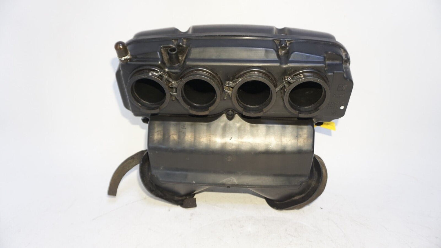 2008 2009  SUZUKI GSXR 600 AIRBOX INTAKE FILTER HOUSING VELOCITY STACKS OEM