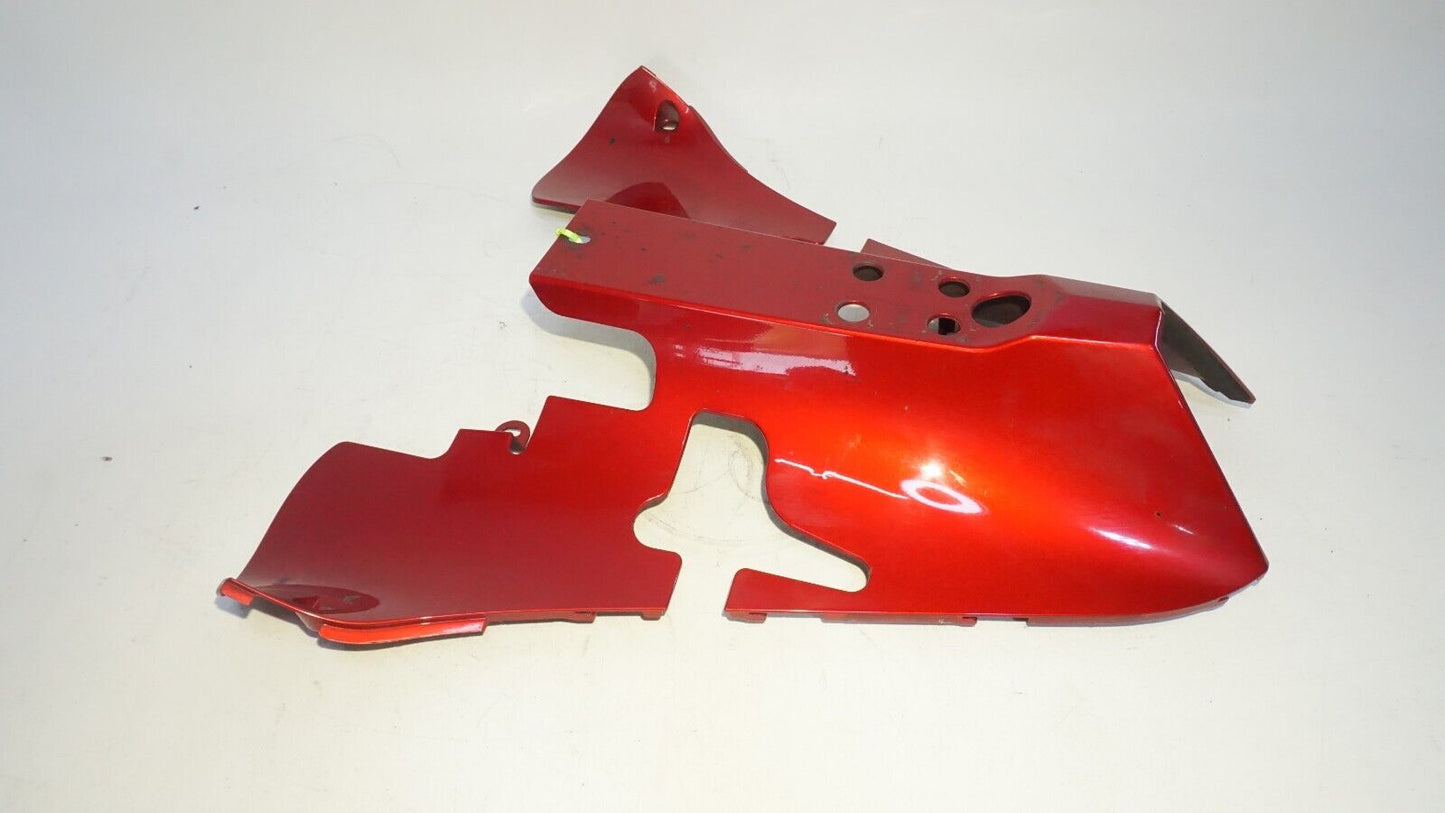 2007 2008 YAMAHA YZF R1 REAR TAIL FAIRING UNDERTAIL PLASTIC RED 147234 OEM