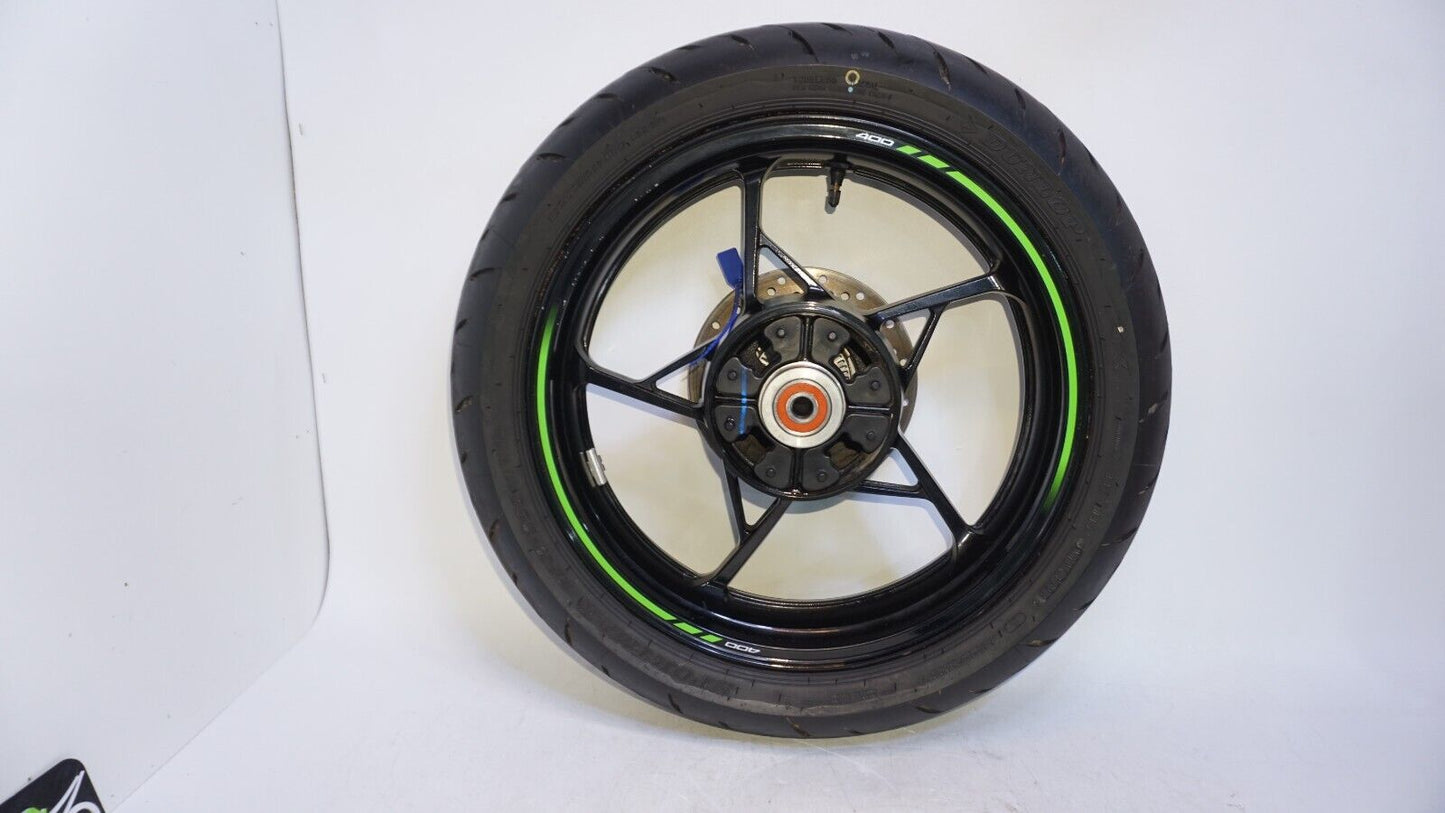 2023 KAWASAKI NINJA ZX4RR ZX4R Rear Back Wheel Tire Straight Black 160586 OEM