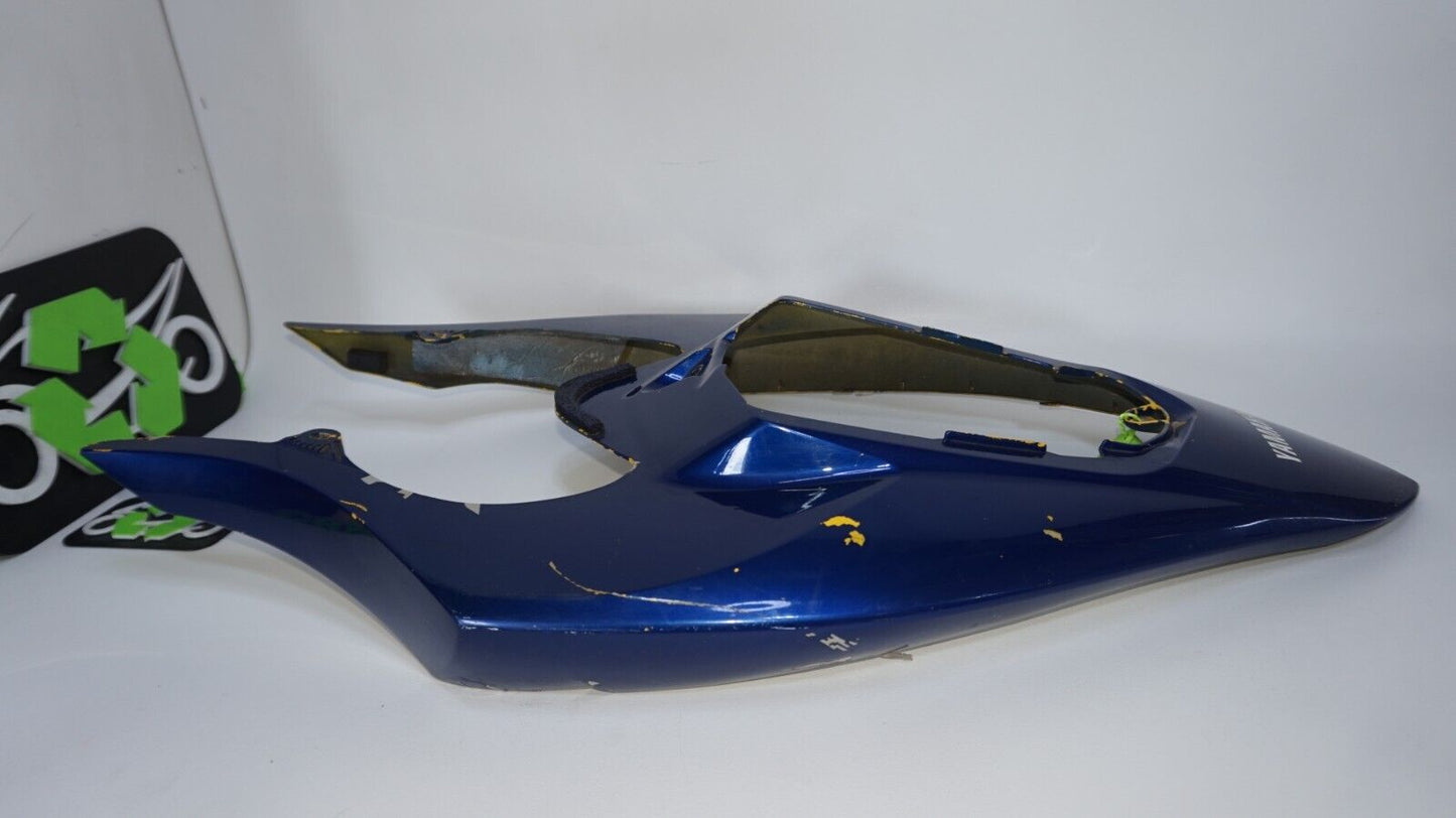 2004 05 06 YAMAHA YZF R1 OEM REAR BACK TAIL FAIRING COWL SHROUD BLUE 147426 OEM