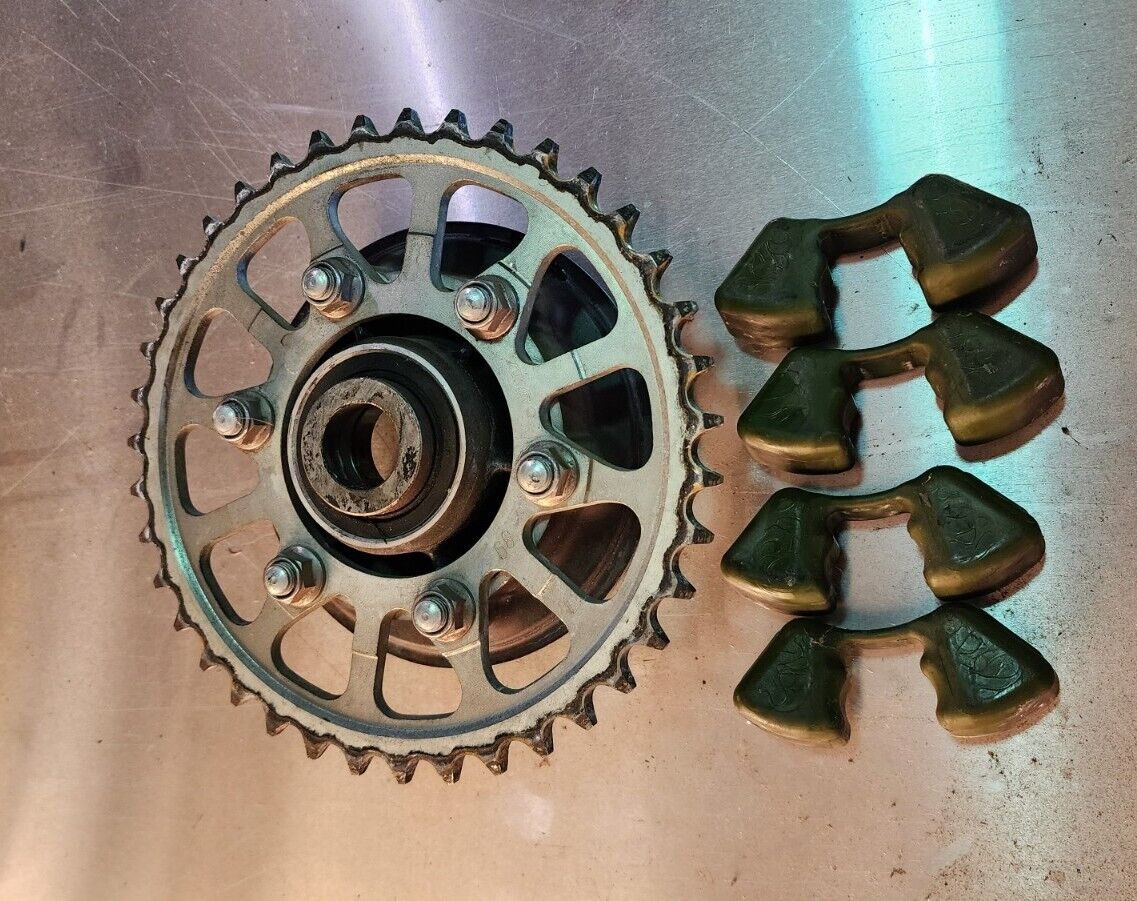 2016 Kawasaki Ninja Zx10r Rear Back Wheel Rim Sprocket Hub Cush Drive 17 18 19