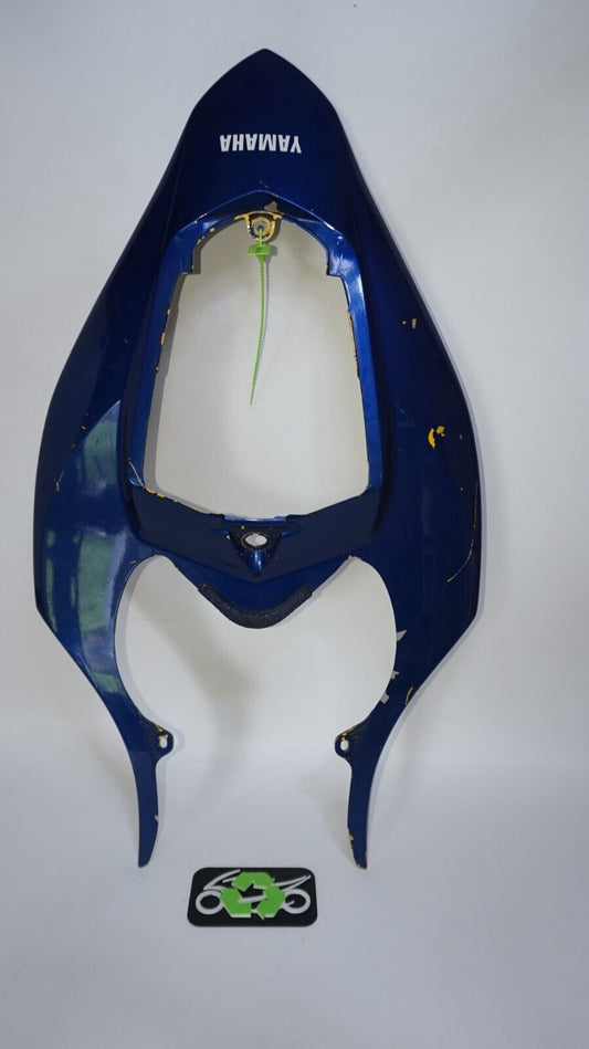 2004 05 06 YAMAHA YZF R1 OEM REAR BACK TAIL FAIRING COWL SHROUD BLUE 147426 OEM