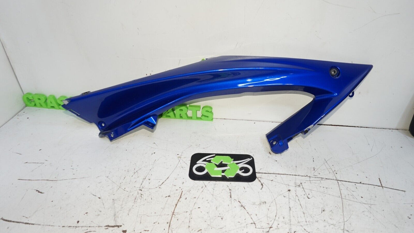 2008 - 2016 Yamaha R6 R6R LEFT Upper Mid Fairing Cover BLUE 147735 OEM