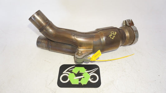 2006 05 04 YZF R1 YZFR1 Exhaust Mid Pipe Muffler Stock Pipe CATALYST Y Pipe OEM