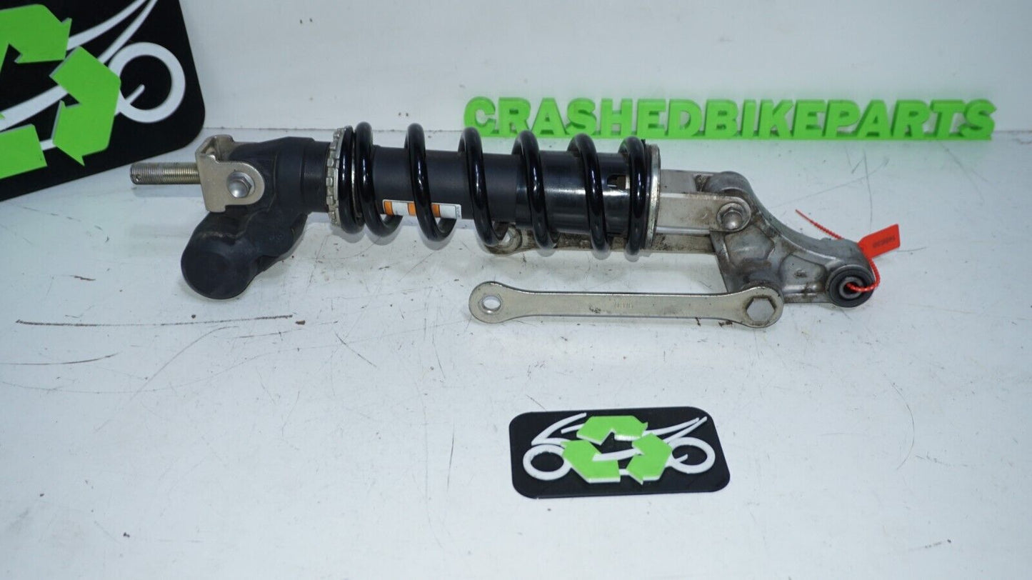 2013-2018 KAWASAKI NINJA ZX6R REAR SHOCK SUSPENSION LOW MILES 148638 + Link OEM