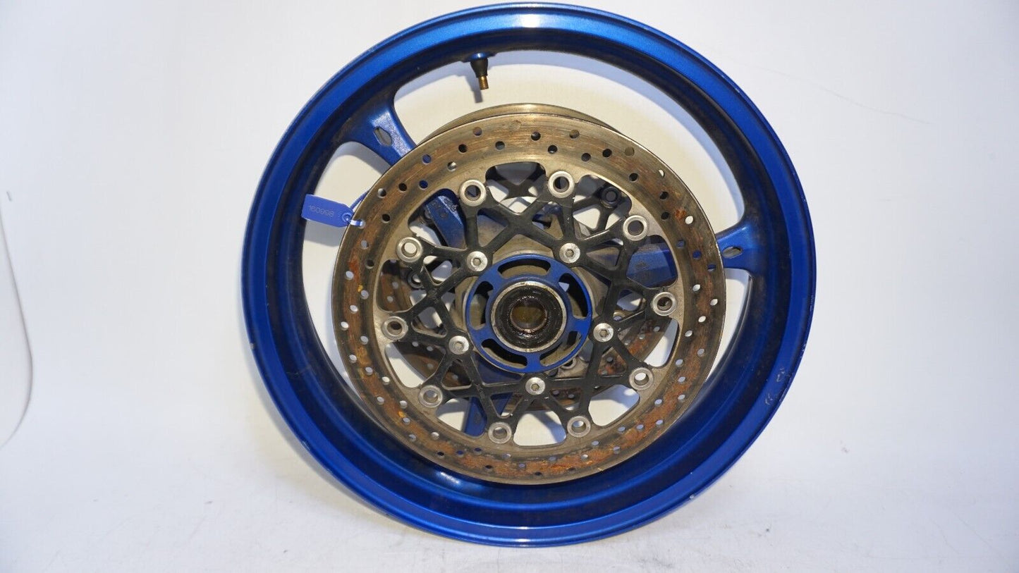 2006 07 SUZUKI WHEEL RIM ROTORS GSXR 600 750 2005-2008 GSXR 1000 BENT 160998 OEM