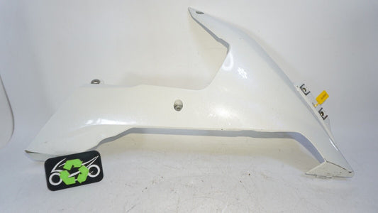 2007 2008 Yamaha YZF R1 RIGHT BELLY FAIRING WHITE 4C8-2835V-00 239667 OEM