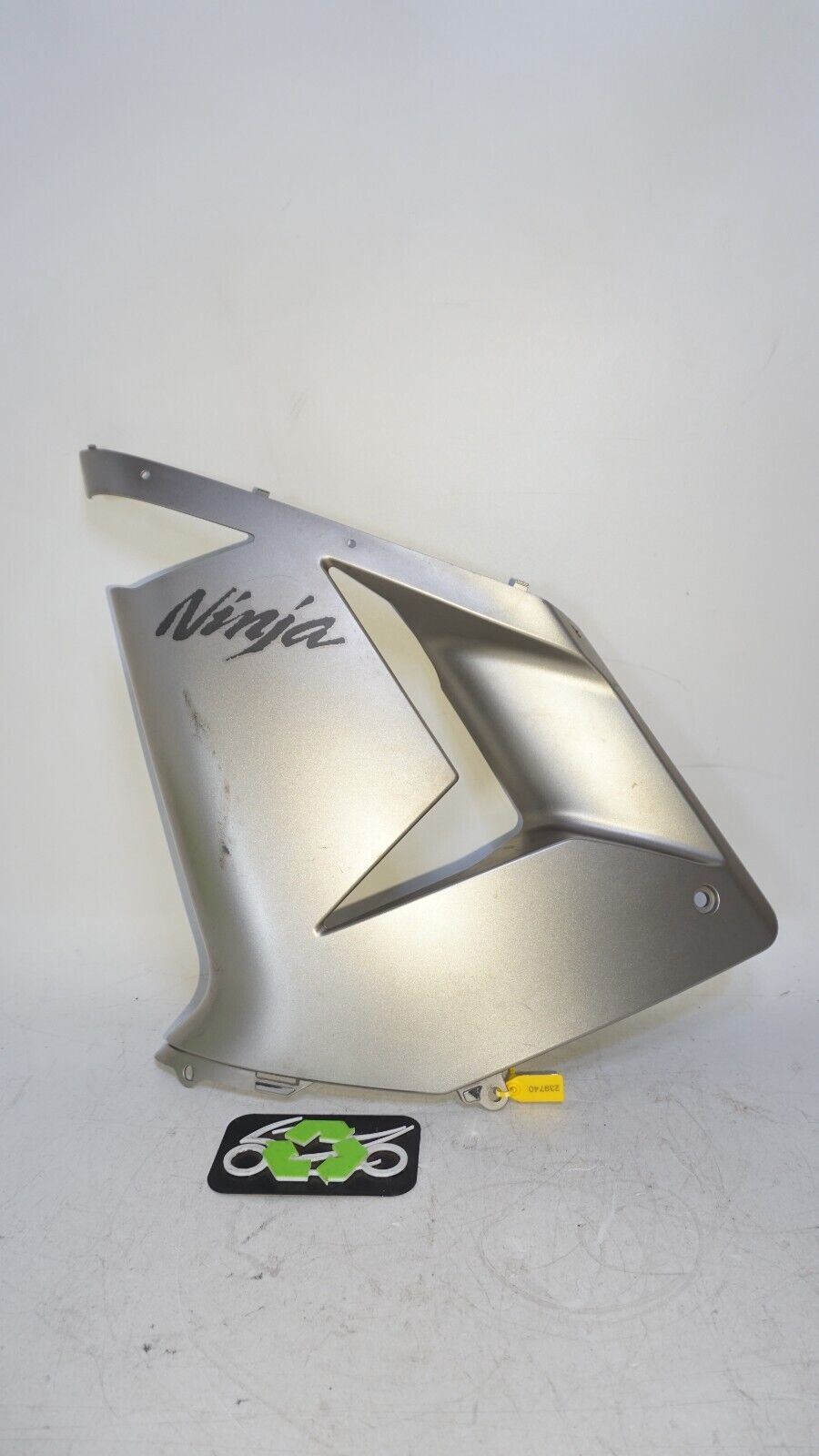 KAWASAKI 2004 05 ZX10R LEFT SIDE MID PANEL COWL GREEN 55028-0007 239740 OEM