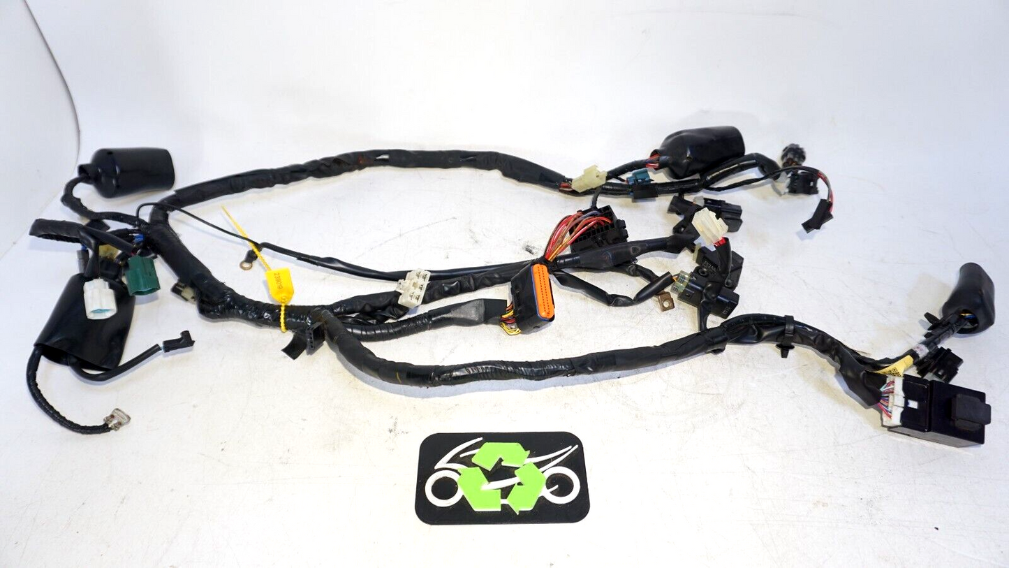 2012 09-17 Yamaha FZ6R Main Engine Wire Wiring Harness Loom Cable 239019 OEM