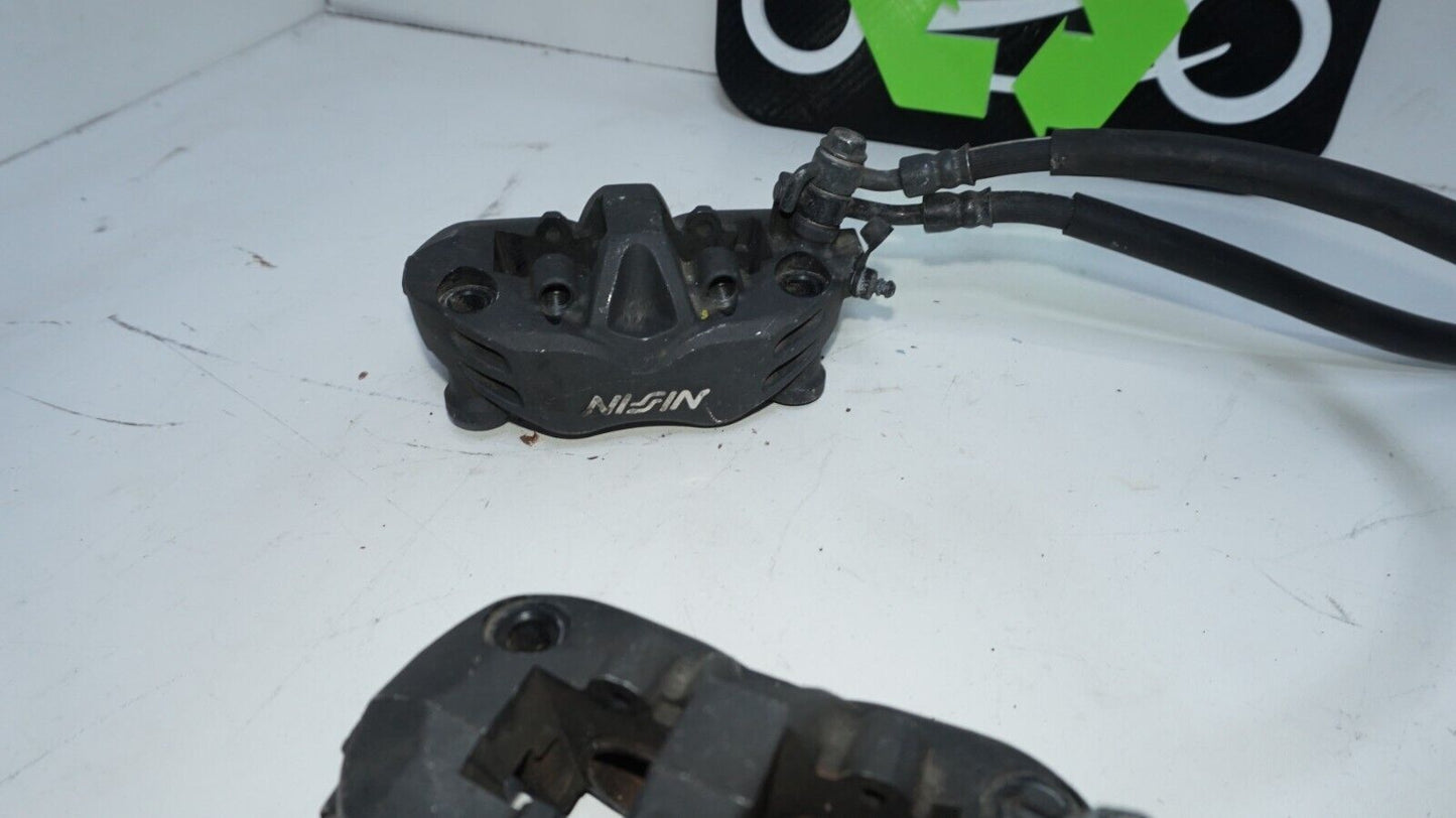 2007 08  Kawasaki Ninja Zx6r ZX6  FRONT BRAKE MASTER CALIPER LINES 148102 OEM