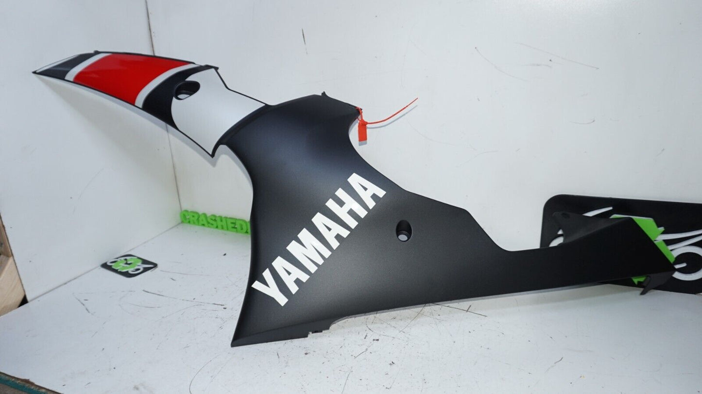 World GP 50th Anniversary 2012 Yamaha YZF R6 Left MId Lower Fairing -OEM-  NEW!