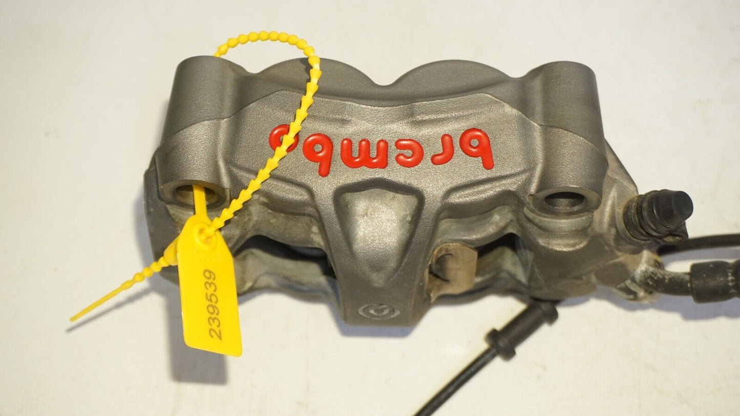 2023 22 21 Kawasaki Ninja ZX10R Brembo Front Brake Calipers Lines 239539 OEM