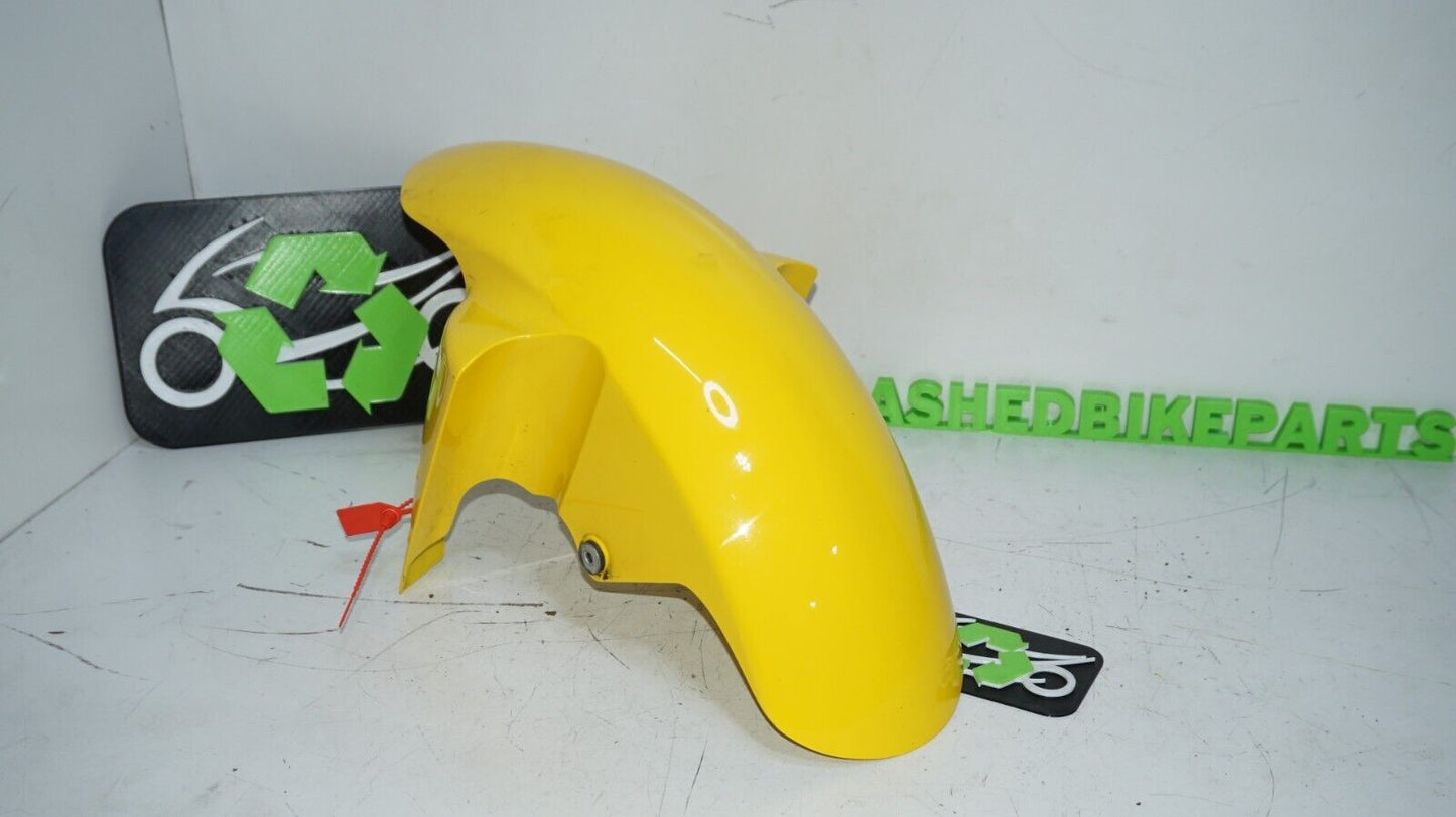 Yamaha 02-08 YZF R1 2005 R6 FRONT WHEEL FENDER Yellow 5PW-21511 - 148671 OEM