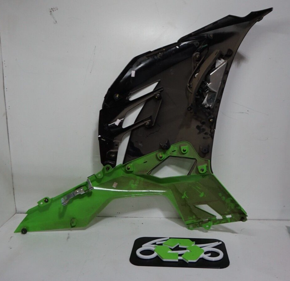 Kawasaki Ninja EX400 18-23 Mid Upper Fairing Cowl Side LEFT GREEN 148055 OEM