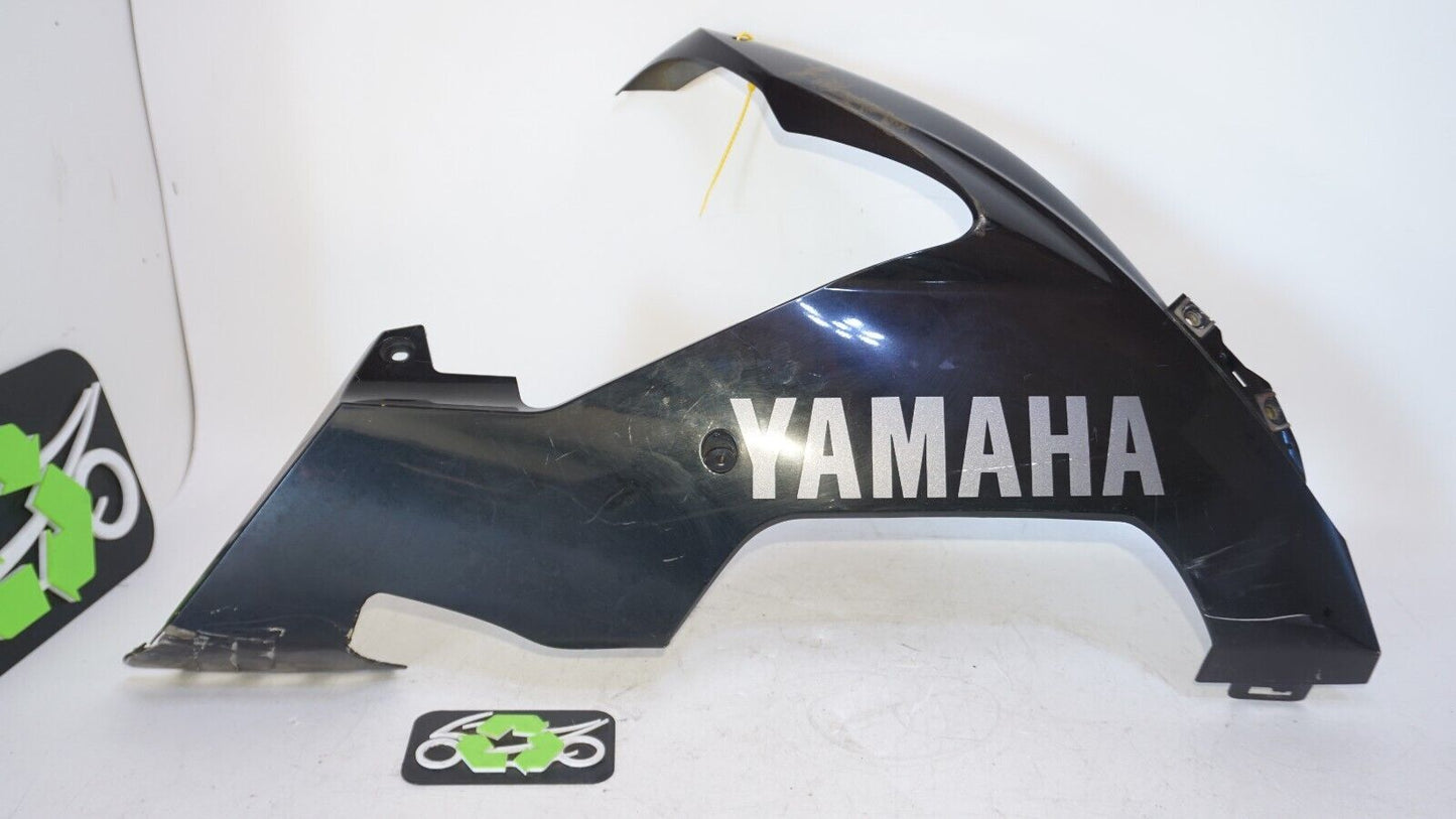 2004 2005 2006 04 05 06 YAMAHA YZF R1 BLACK RIGHT LOWER FAIRING BELLY 239247 OEM