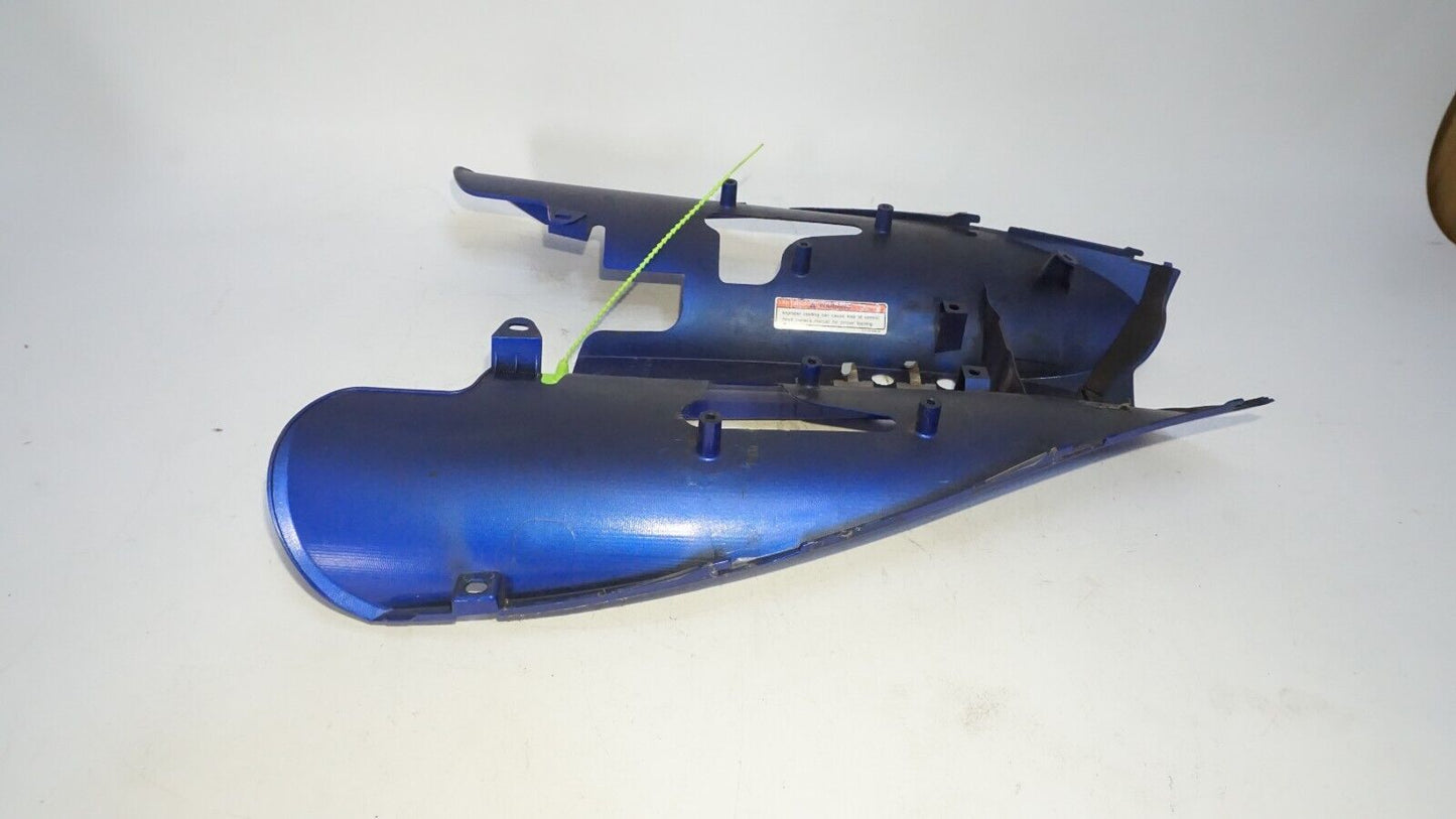 2004 2005 2006 Yamaha YZF R1 Rear Undertail Under Tail Fairing BLUE 147220 OEM