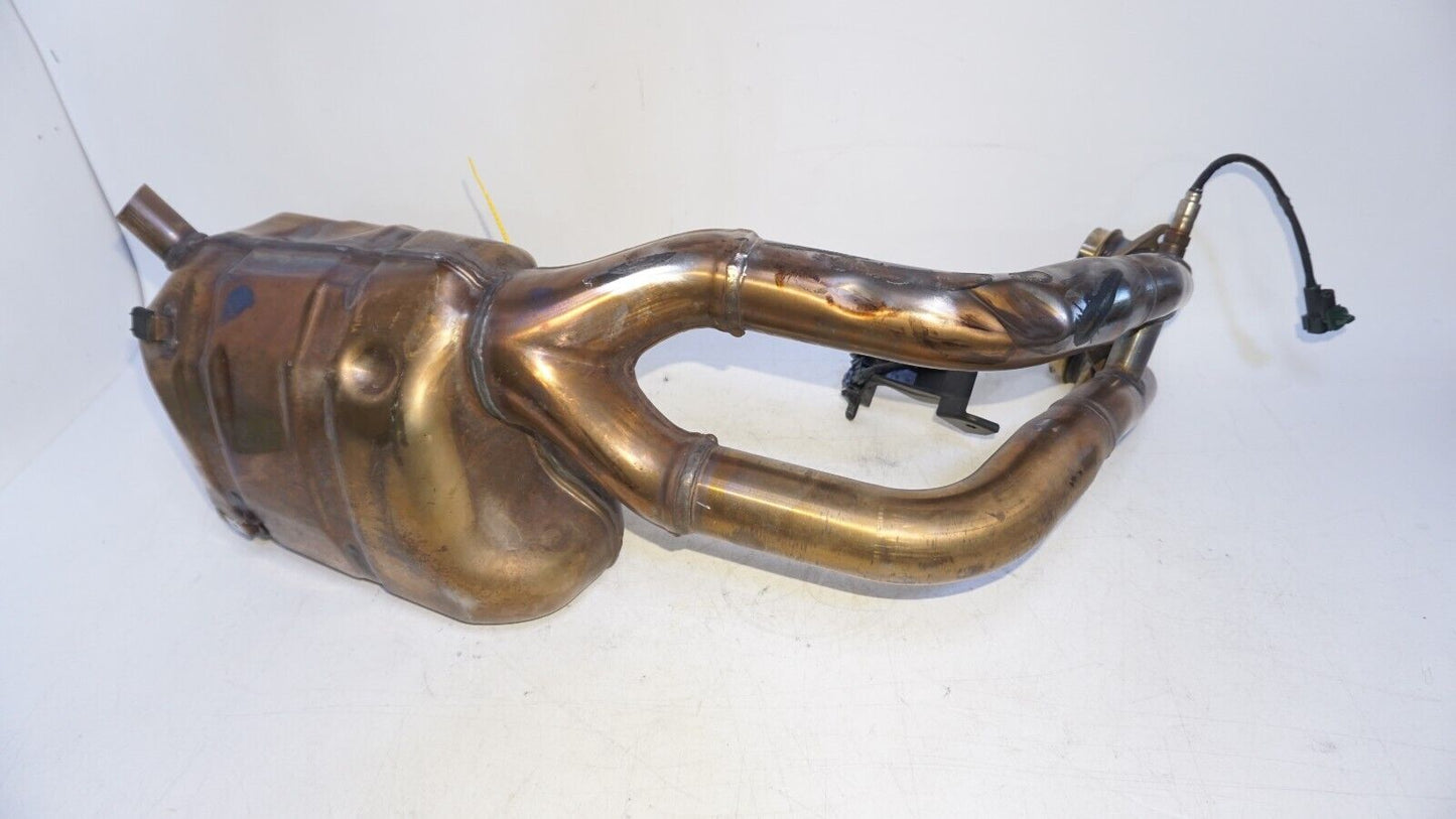 2022 21-23 Aprilia Tuono 660 RS 660 Exhaust Header Manifold o2 Sensor DENTED OEM