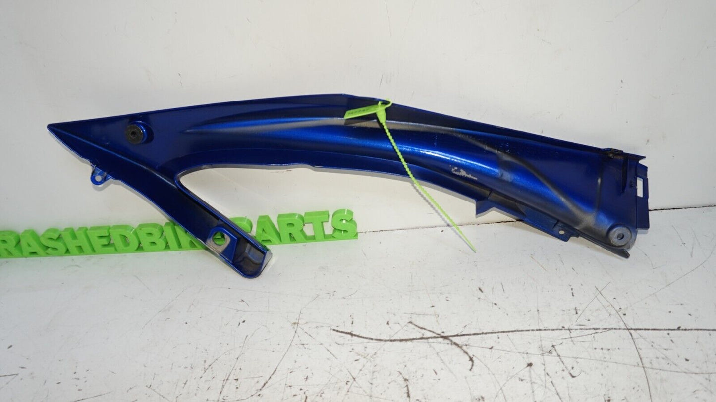 2008 - 2016 Yamaha R6 R6R LEFT Upper Mid Fairing Cover BLUE 147735 OEM