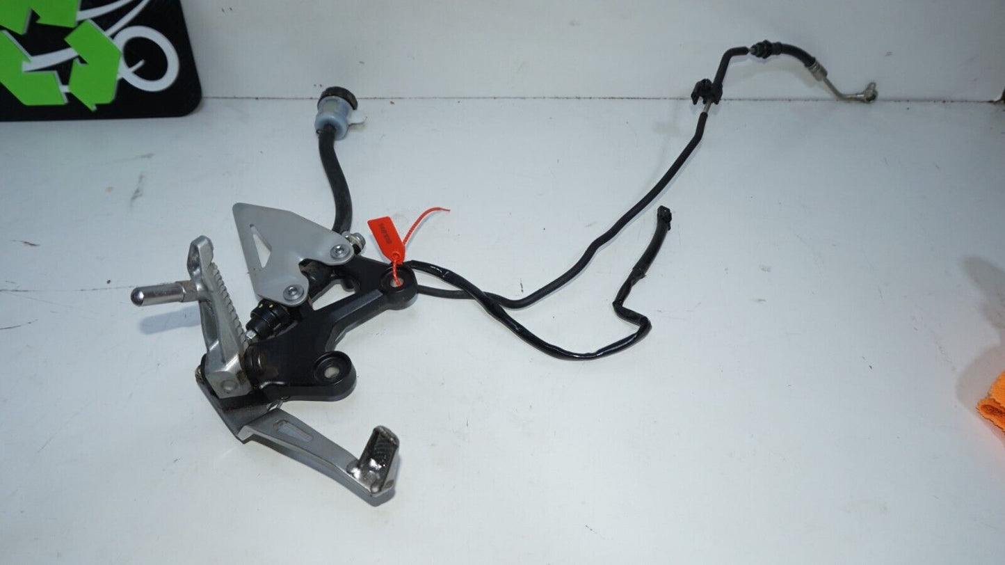 18- 23 Ninja EX400 400 Right Rearset Foot Rest Peg Brake MASTER Pedal 148109 OEM