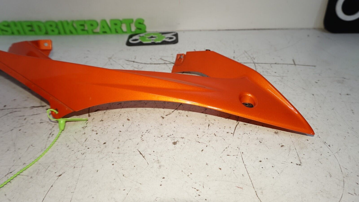 2008 - 2016 Yamaha R6 R6R Right Upper Mid Fairing Cover ORANGE 147742 OEM