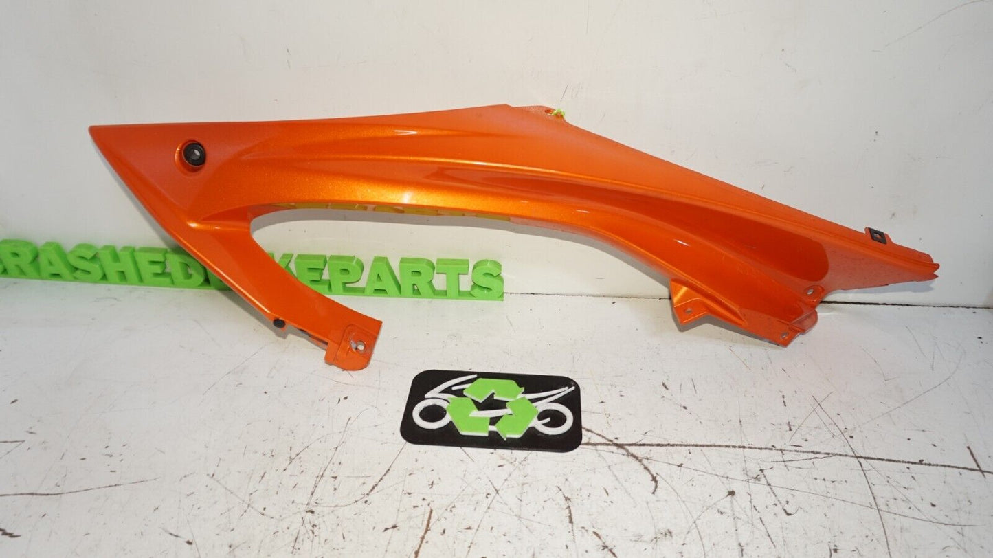 2008 - 2016 Yamaha R6 R6R Right Upper Mid Fairing Cover ORANGE 147742 OEM