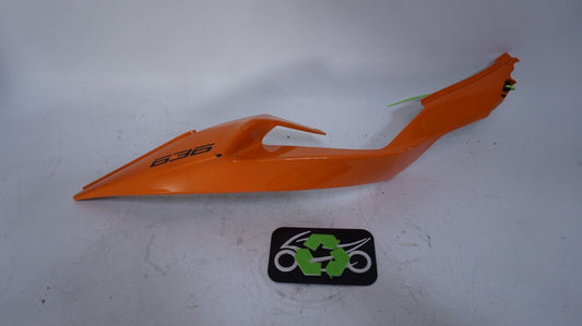 2019 - 2023 ZX6R 636 Rear right Tail Side Seat Cover Fairing ORANGE 147272 OEM