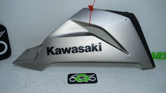 2013 -16 Kawasaki ZX6 / ZX636 ZX6R Lower Right Fairing Cowl SILVER 148965 OEM