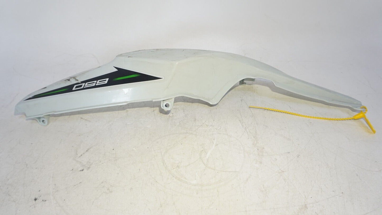 2022 Kawasaki Ninja 650 EX650 WHITE LEFT Rear Tail Fairing Plastic 239702 OEM