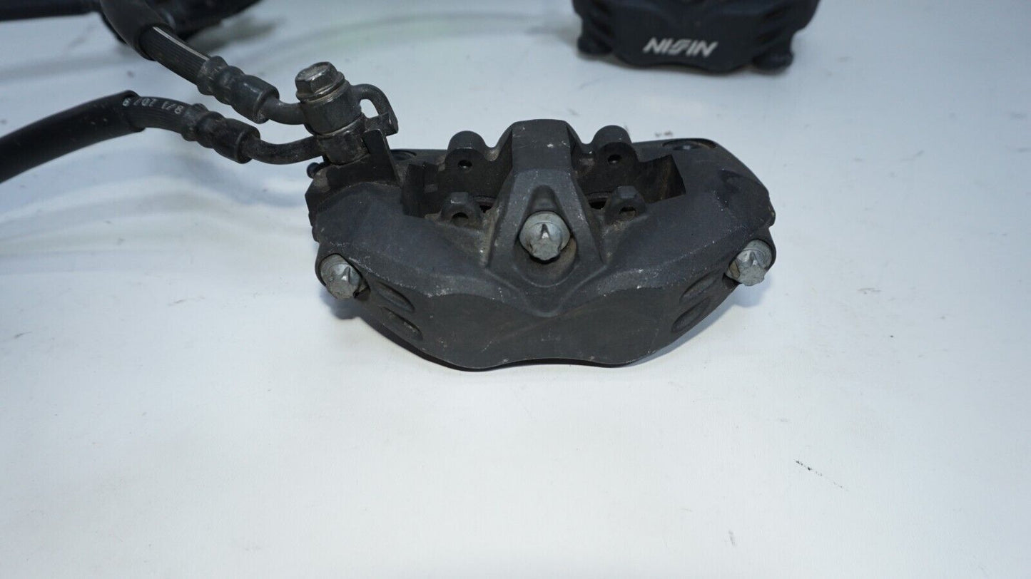 2007 08  Kawasaki Ninja Zx6r ZX6  FRONT BRAKE MASTER CALIPER LINES 148102 OEM