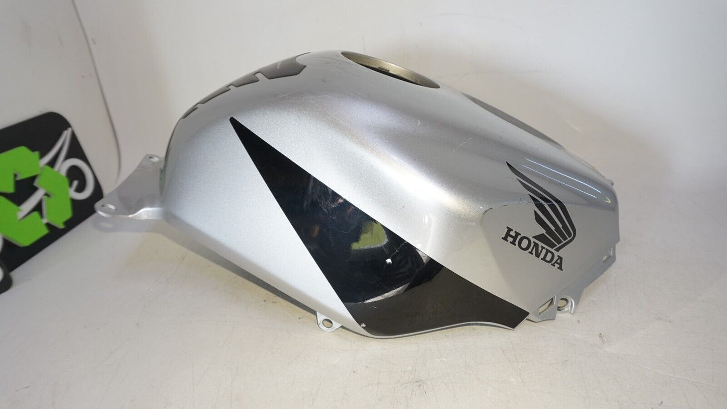 2007 - 2012 Honda CBR 600 RR FUEL TANK COVER Plastic Silver GENUINE 239320 OEM