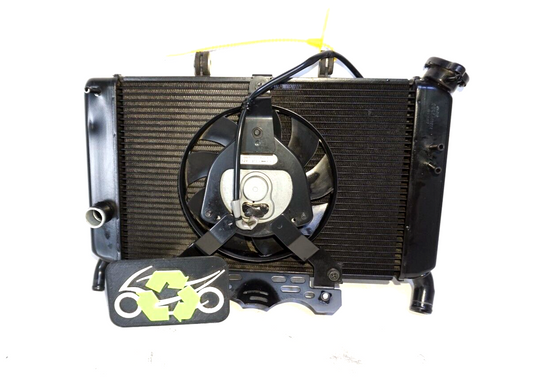 GENUINE YAMAHA 2009 - 2017 FZ6R XJ6 Radiator + Cooling Fan NO LEAKS 239281 OEM