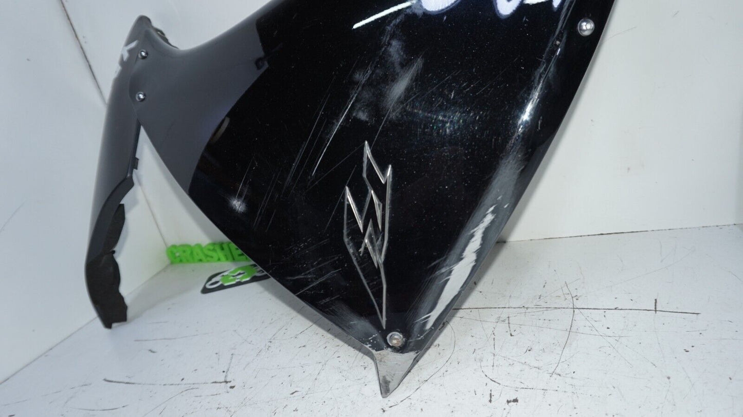 2009 -14 YAMAHA YZF R1 BLACK LEFT LOWER UPPER SIDE FAIRING PLASTIC 148750 OEM